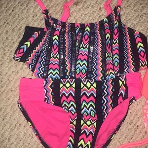 Justice sparkly bikini💗